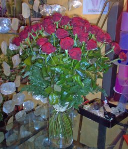 MAZZO ROSE ROSSE STELO LUNGO