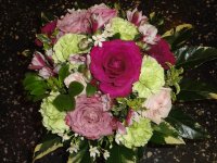 Romantico Bouquet con rose
