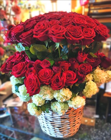 Foto Composizione ROSE ROSSE